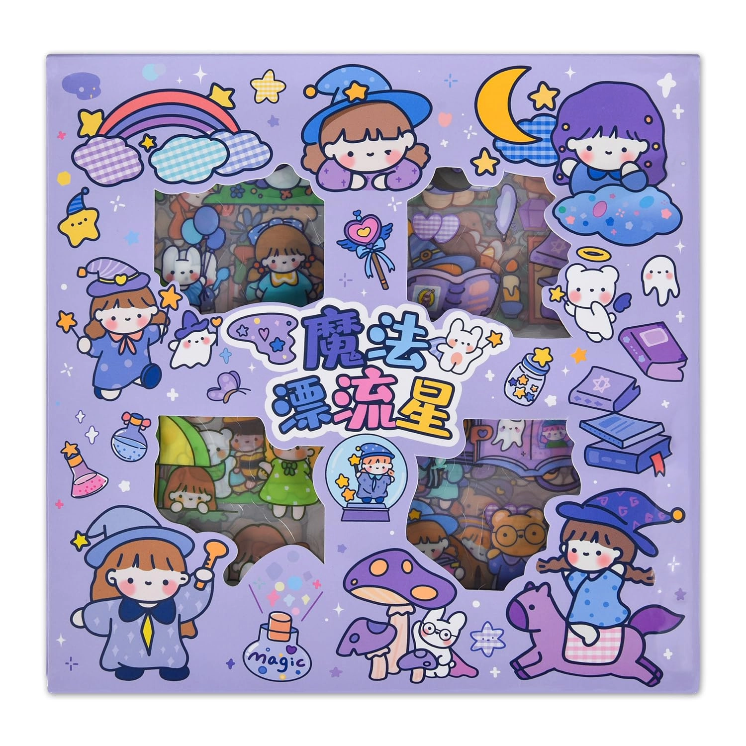eamotol Fantasy Sticker Book 100 pcs