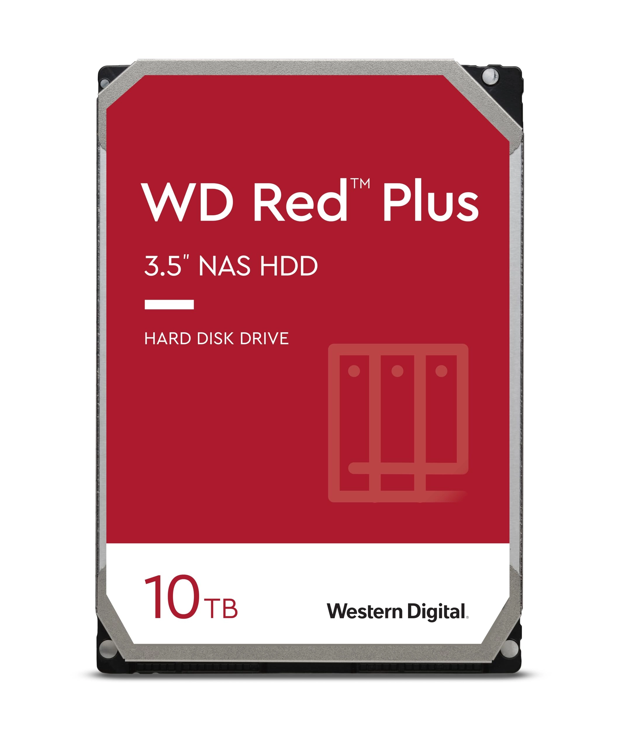 Red Plus 3.5" 7200rpm 256MB SATA 6Gb/s (WD101EFBX) - 10TB
