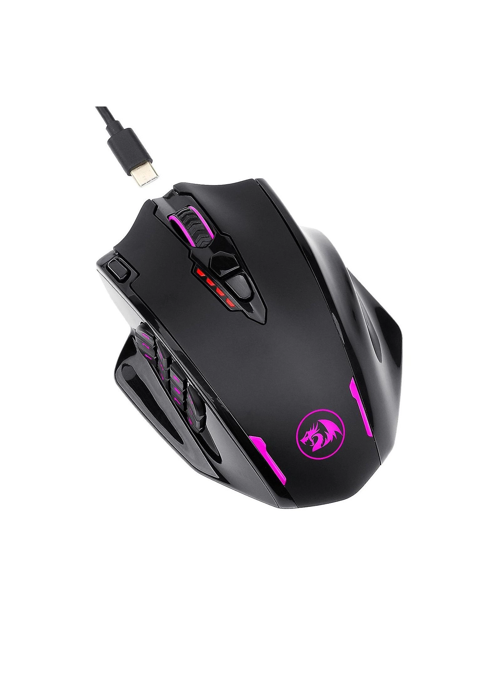 M908 Impact RGB MMO Mouse - USB