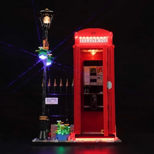 Light Kit for Lego 21347 - LED Red