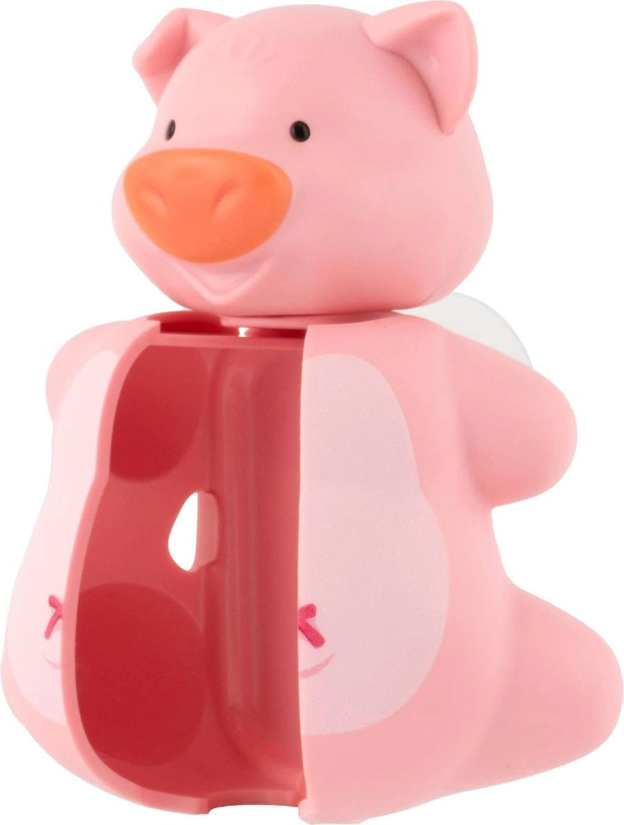 Toothbrush Cover - Fun Animal Piggy Pink