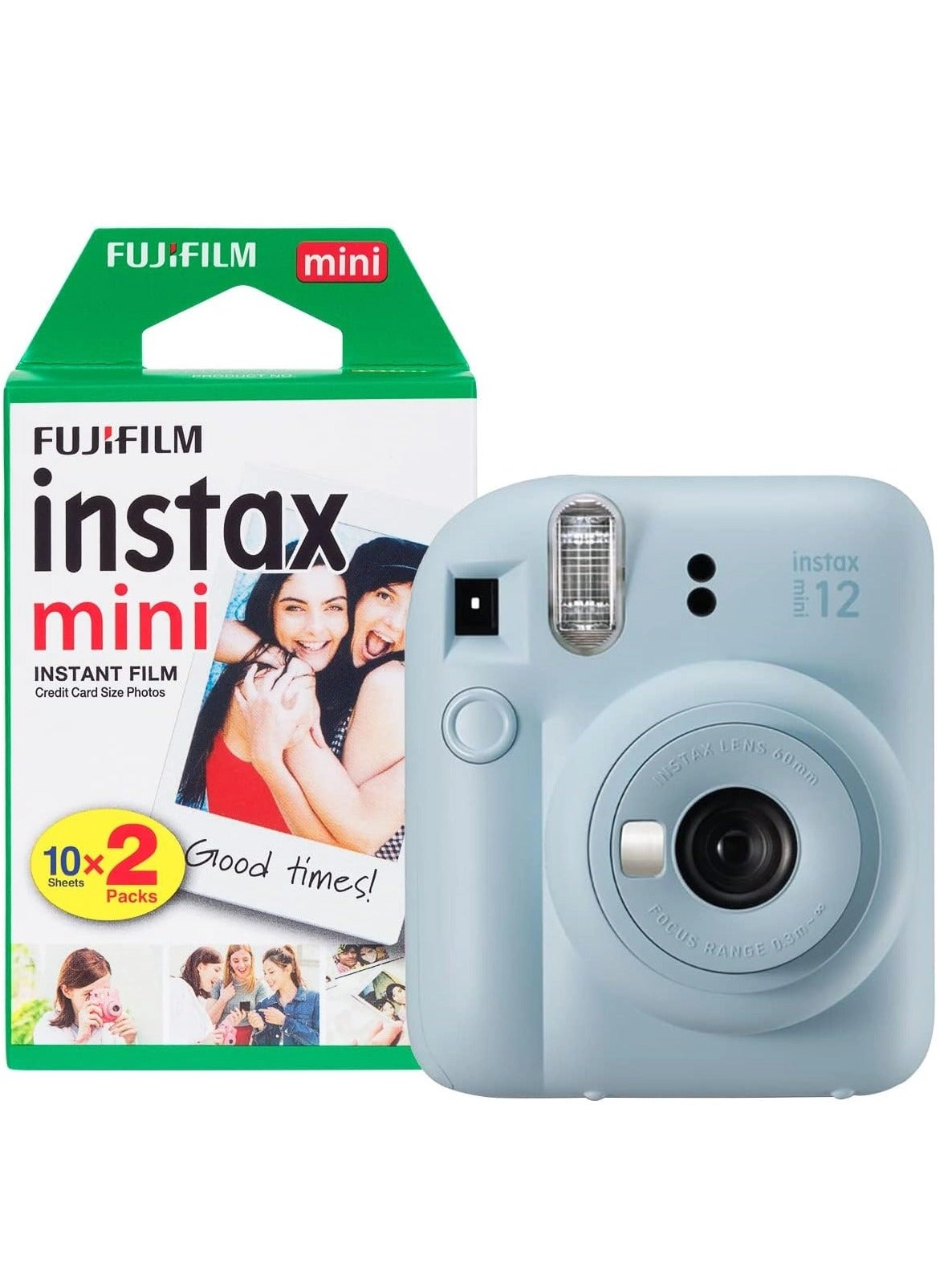 Instax Mini 12 - 2 x 3 Pastel Blue
