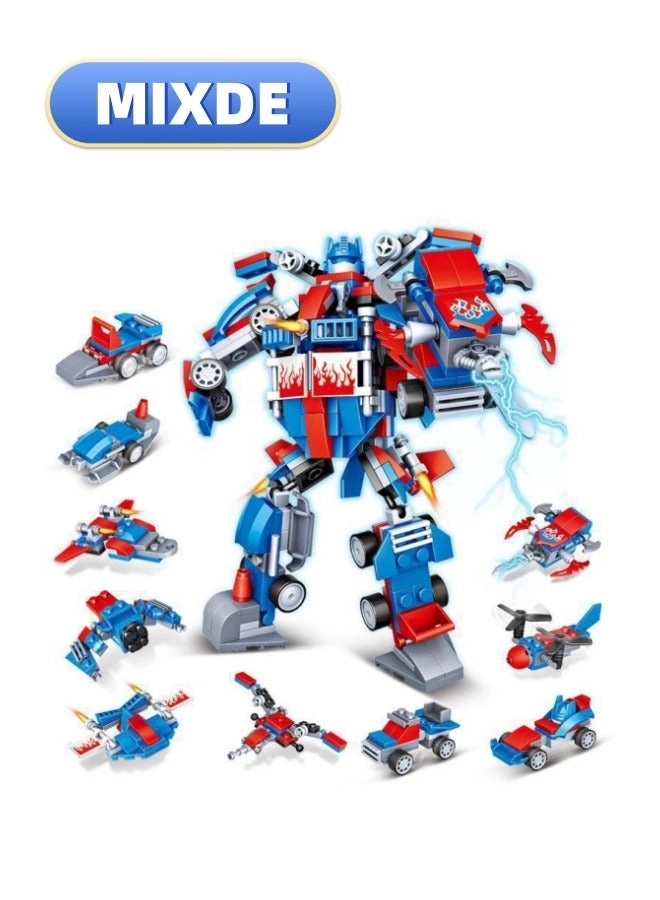 MIXDE Car Transforming Toys - Robots 10 pcs