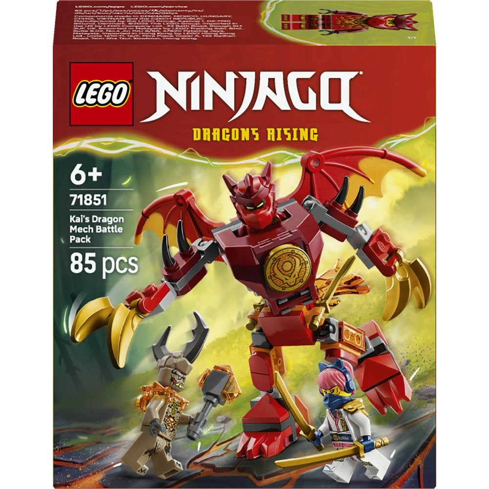 NINJAGO Kai's Dragon Mech Battle Pack (71851)
