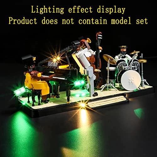 LED Light Kit Compatible with Lego Jazz Quartet (21334)