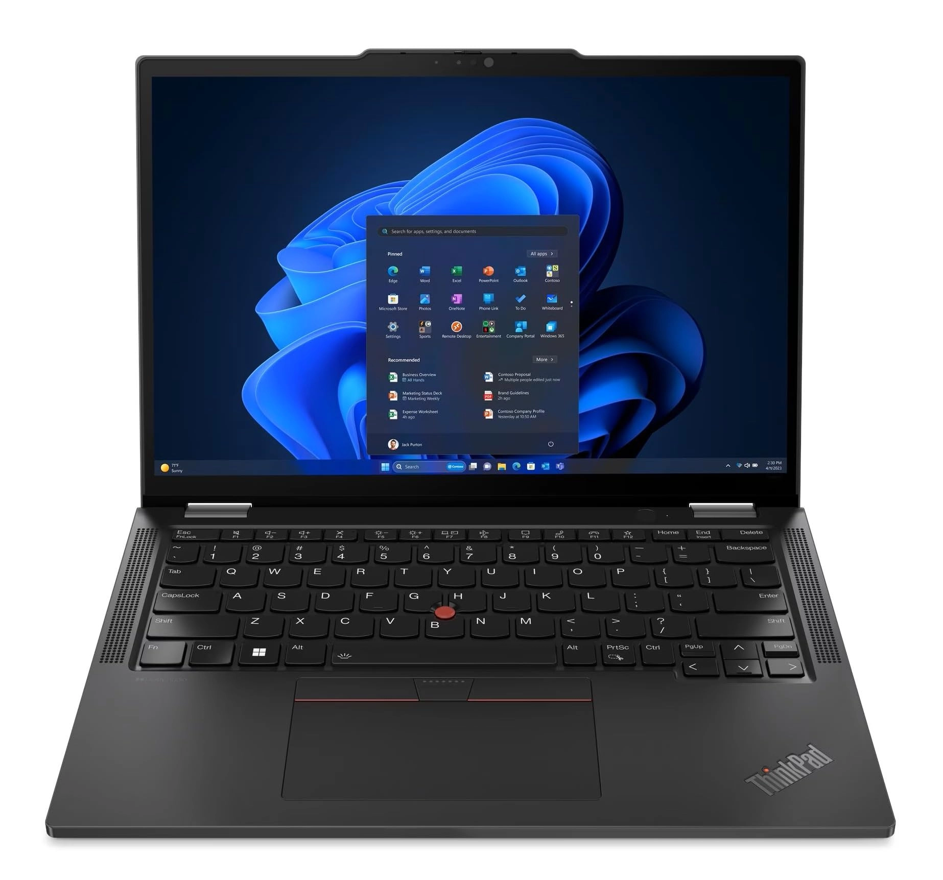 Lenovo ThinkPad X13 2-in-1 Gen 5 21LW001TUS - 13.3'' Ultra 7 155U 16GB DDR5 1TB SSD