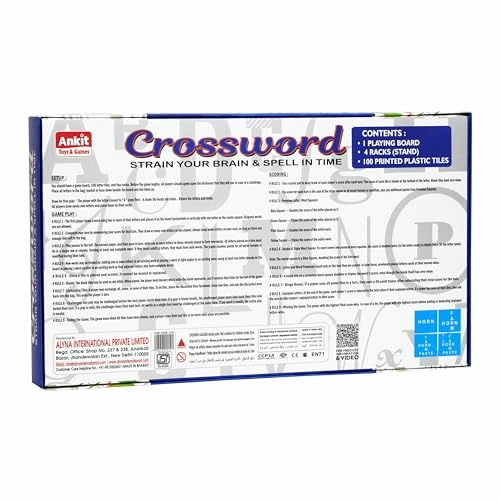 Crossword Puzzle (AT0191) - 105 pcs