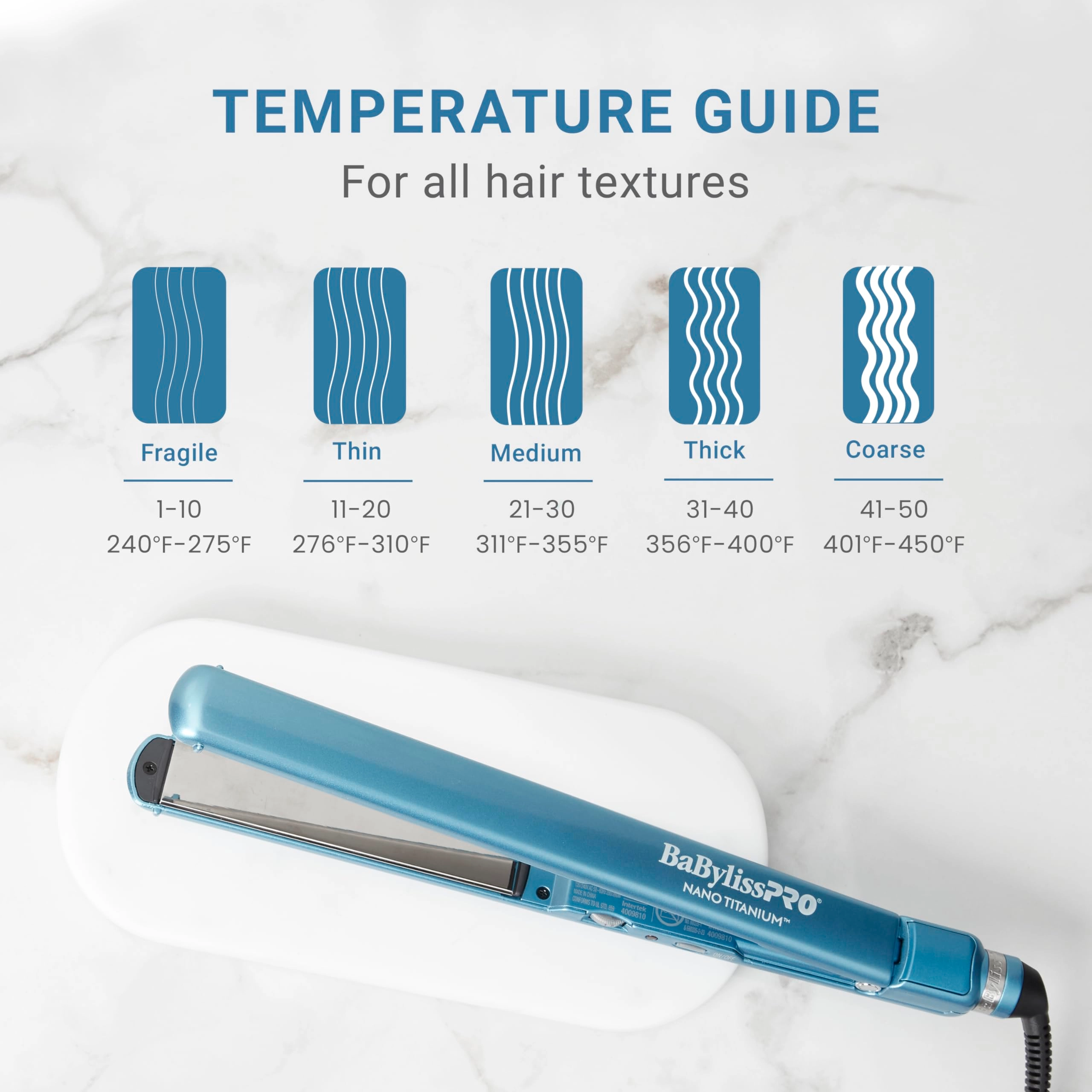 Nano Titanium Ultra-Thin Flat Iron - 1 inch