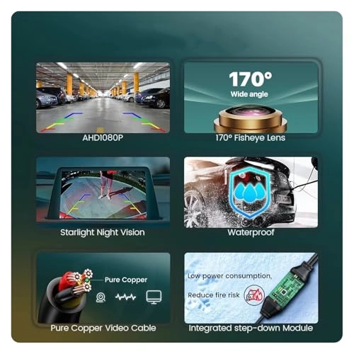 HD Reversing Camera - Night vision Wired 1280 x 720