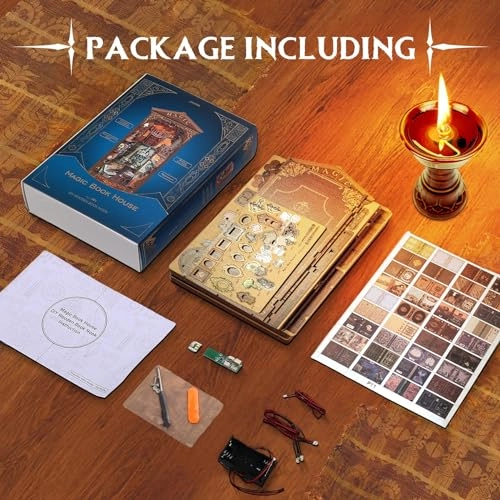 Book Nook Kit - Magic Book House