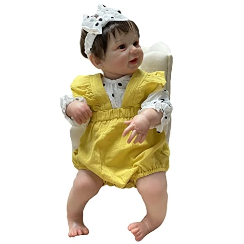 Rebirth Baby Doll - 20 Inch Vinyl Cotton Body Blue Eyes