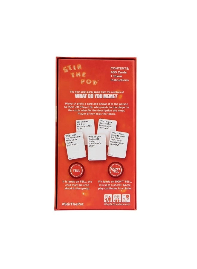 Stir The Pot - Card Game