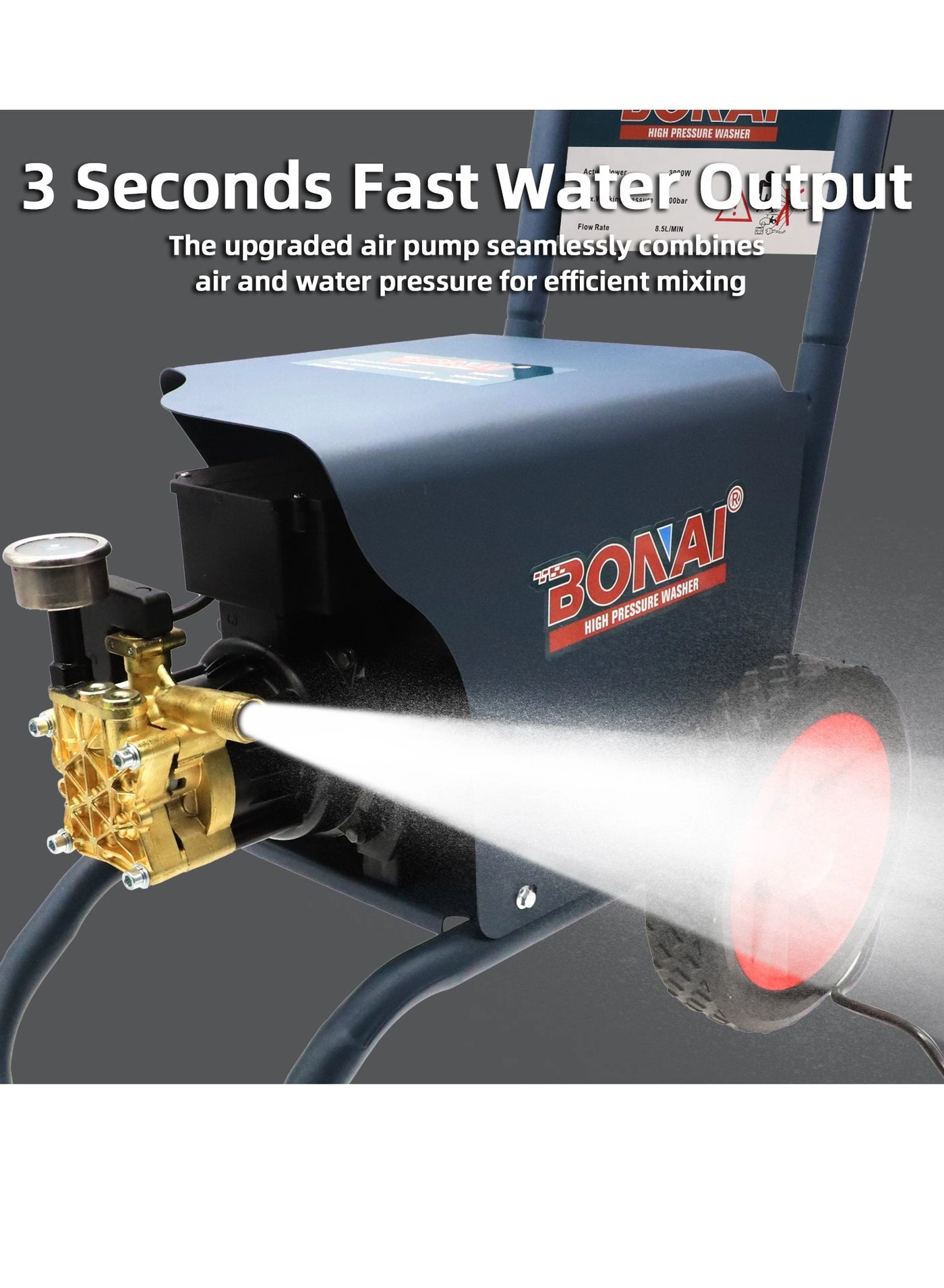 BN-HK70 - 3000W 300 Bar 8.5L/min