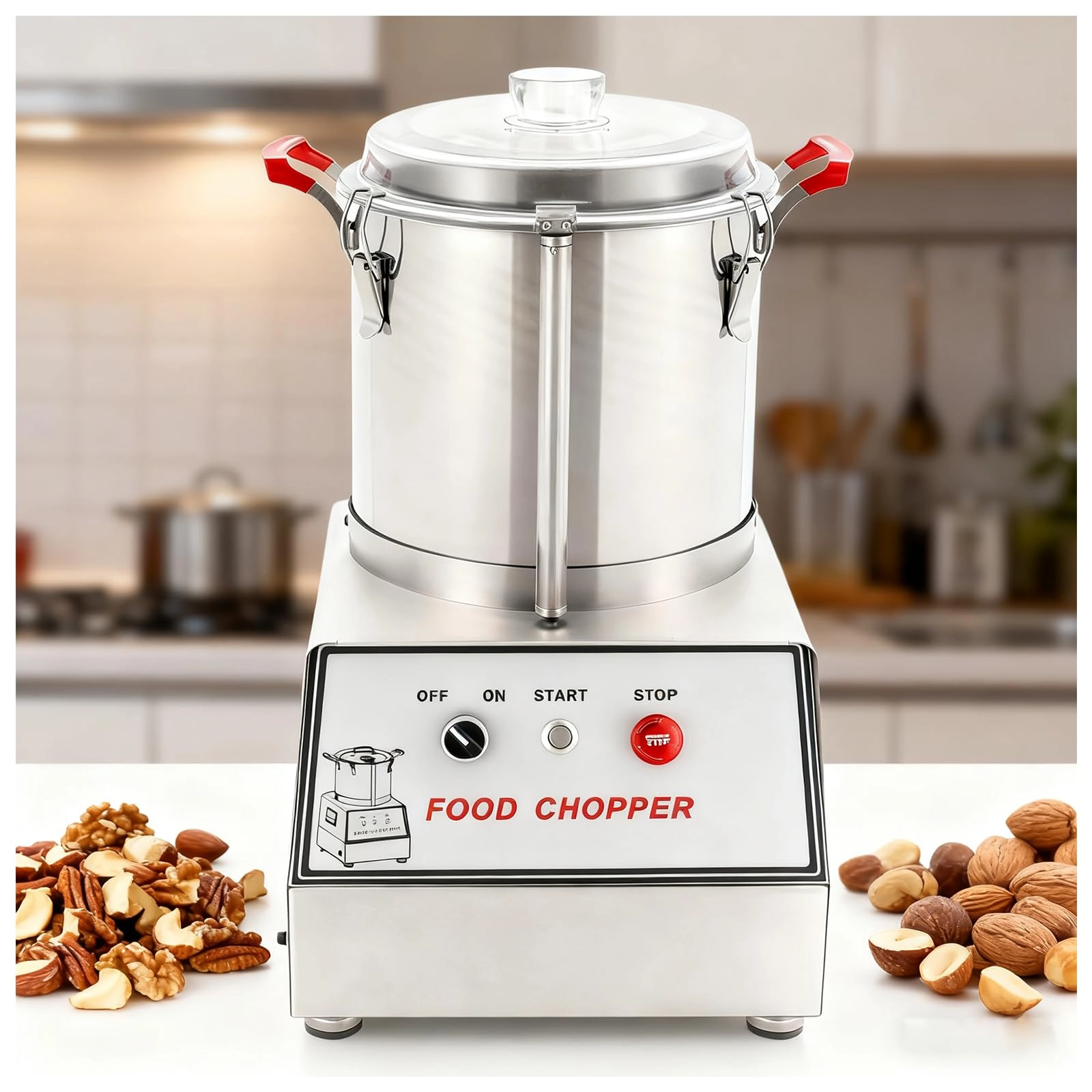 Commercial Food Processor - 5L 7L 10L 15L 550W 750W 1100W 1400W