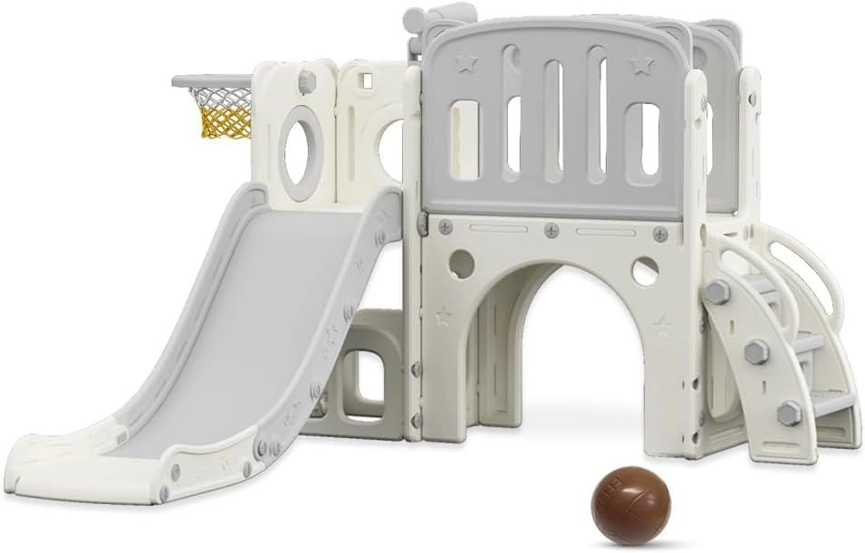 Boat Play House - Activity Slide Basketball