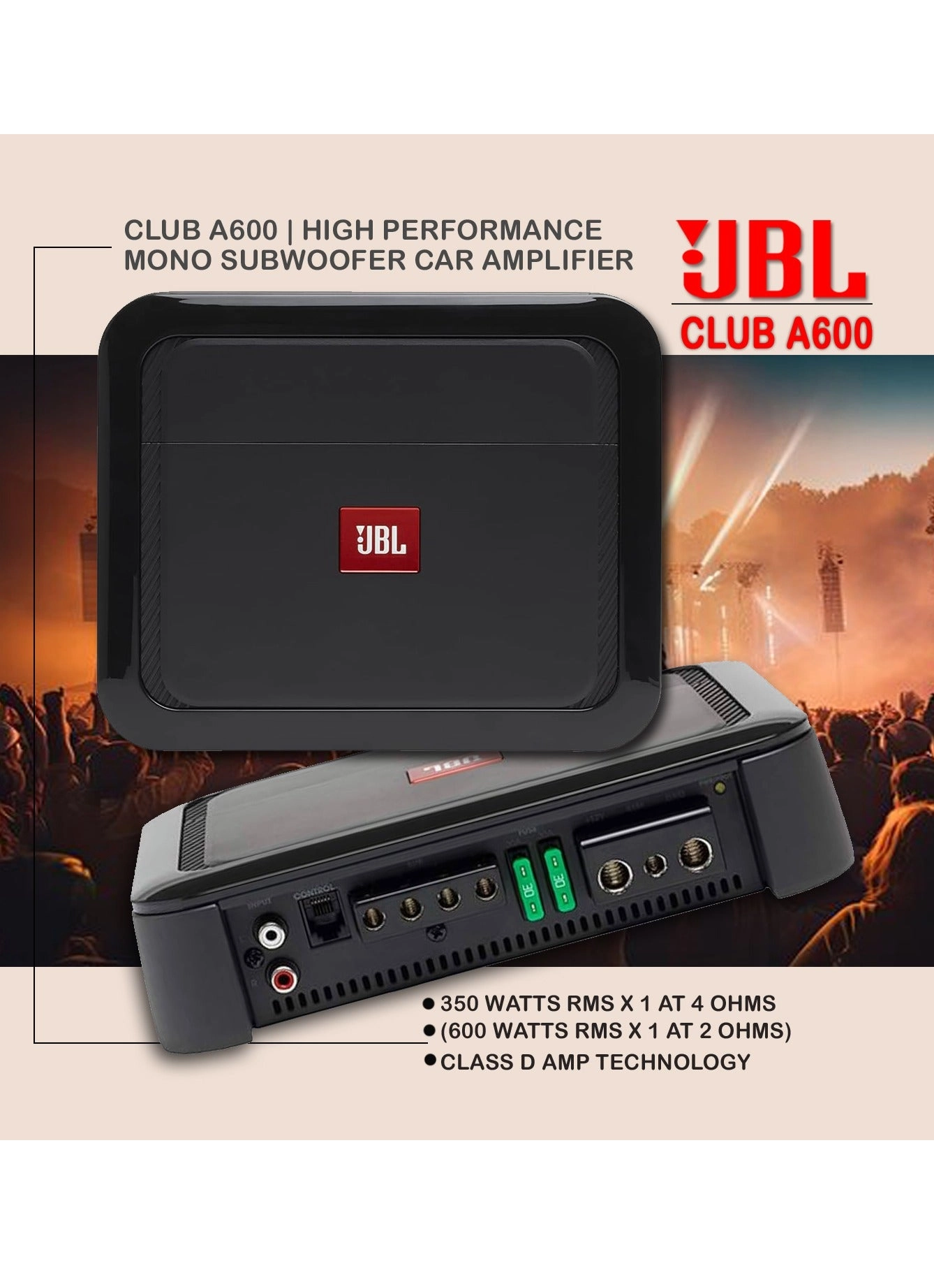 Club A600 - Class D 600W