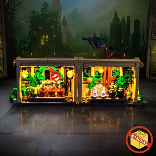 76445 Herbology Class - LED Light Set Compatible with Lego Hogwarts Castle