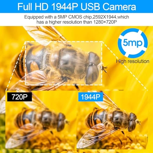 OTG Wide Angle Webcam 5MP