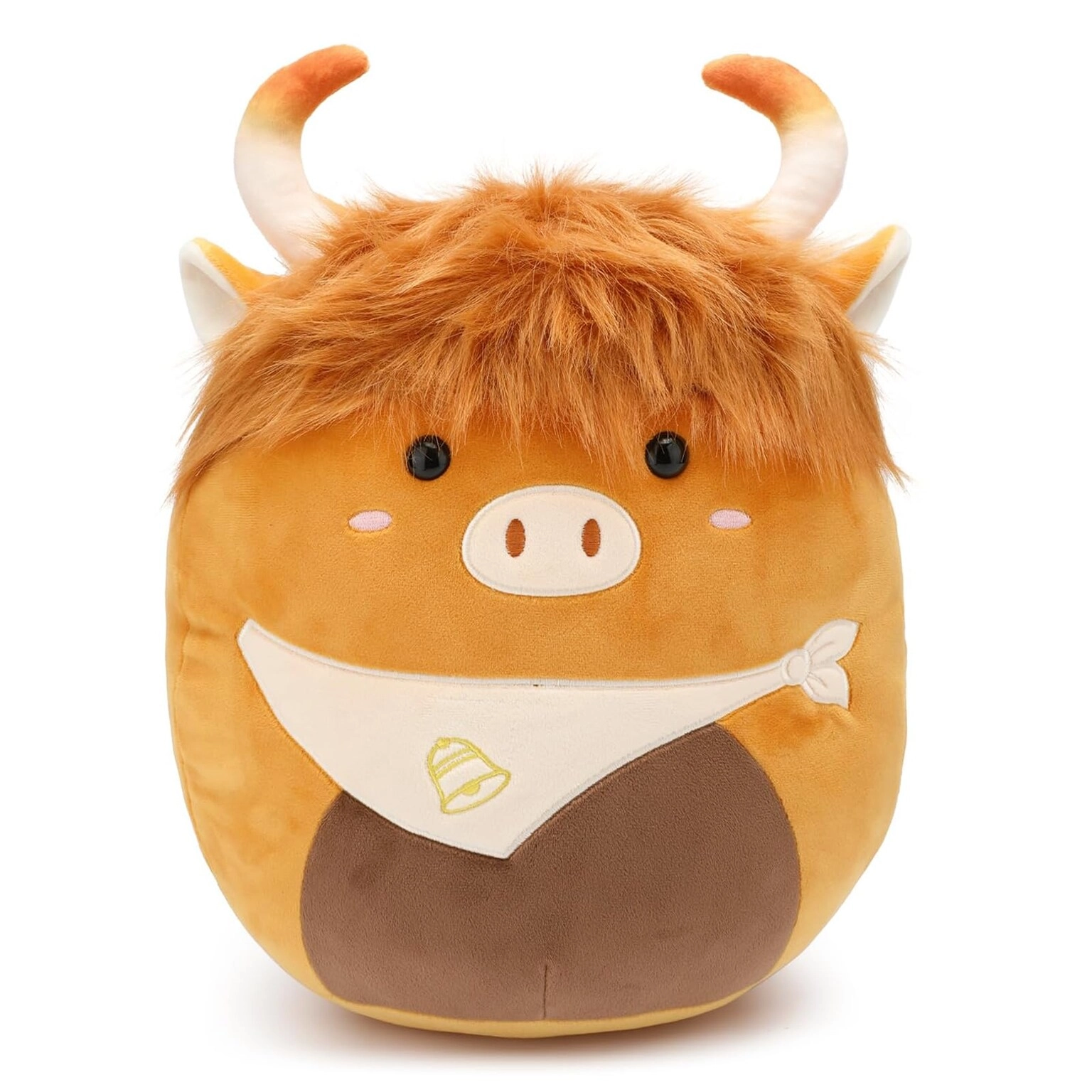 Yytoyshop Highland Cow Plush Pillow
