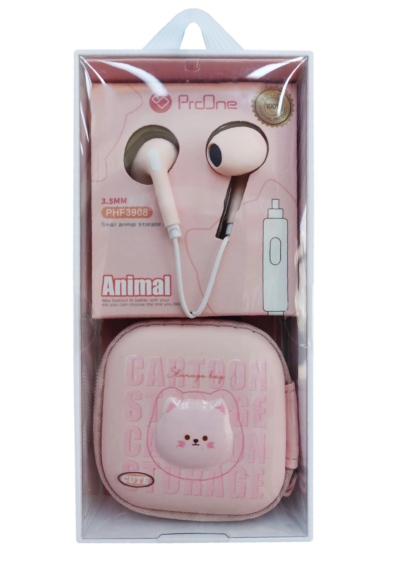 ProOne PHF3908 - Wired Earbud Bundle
