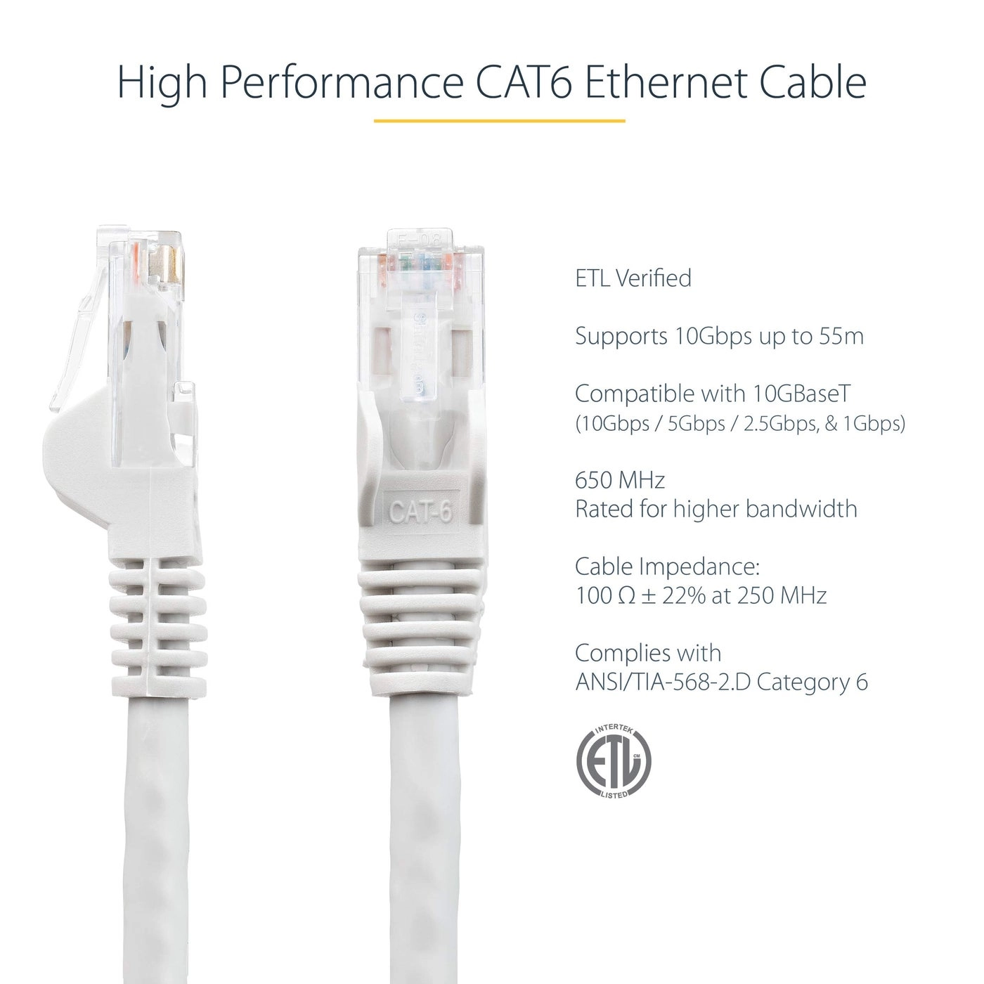 CAT6 Ethernet Cable - 3ft