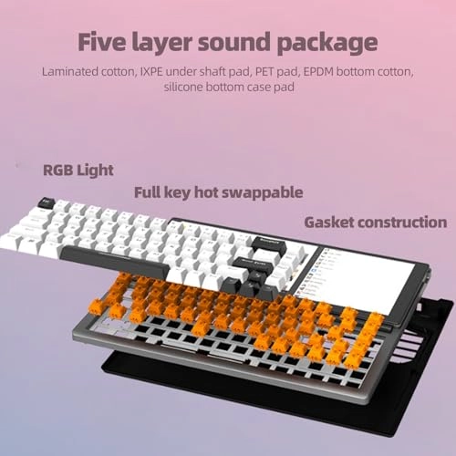 Compact Touchscreen Keyboard - US Wired