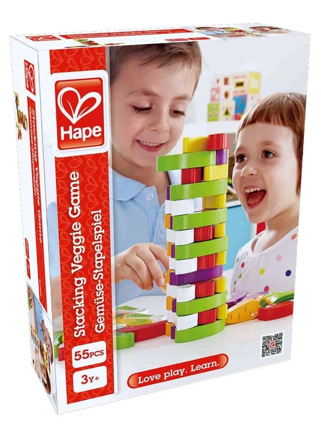 Stacking Veggies - 3+ Years 54 pieces