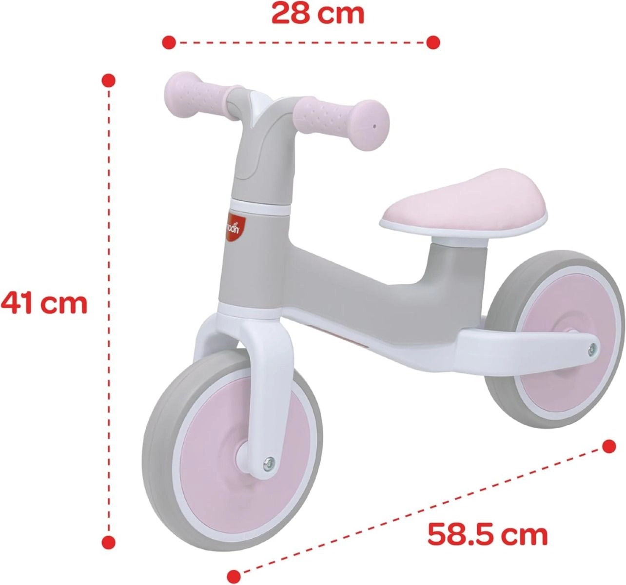 Swift Baby Balance Bike - Pink 3 Years