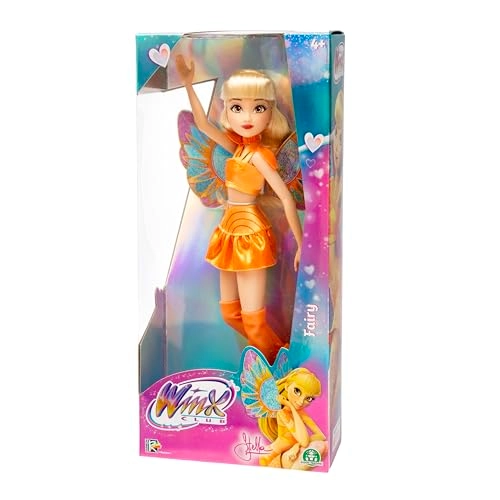 Stella Fairy Doll - Glitter Wings Articulated Joints Ages 4+