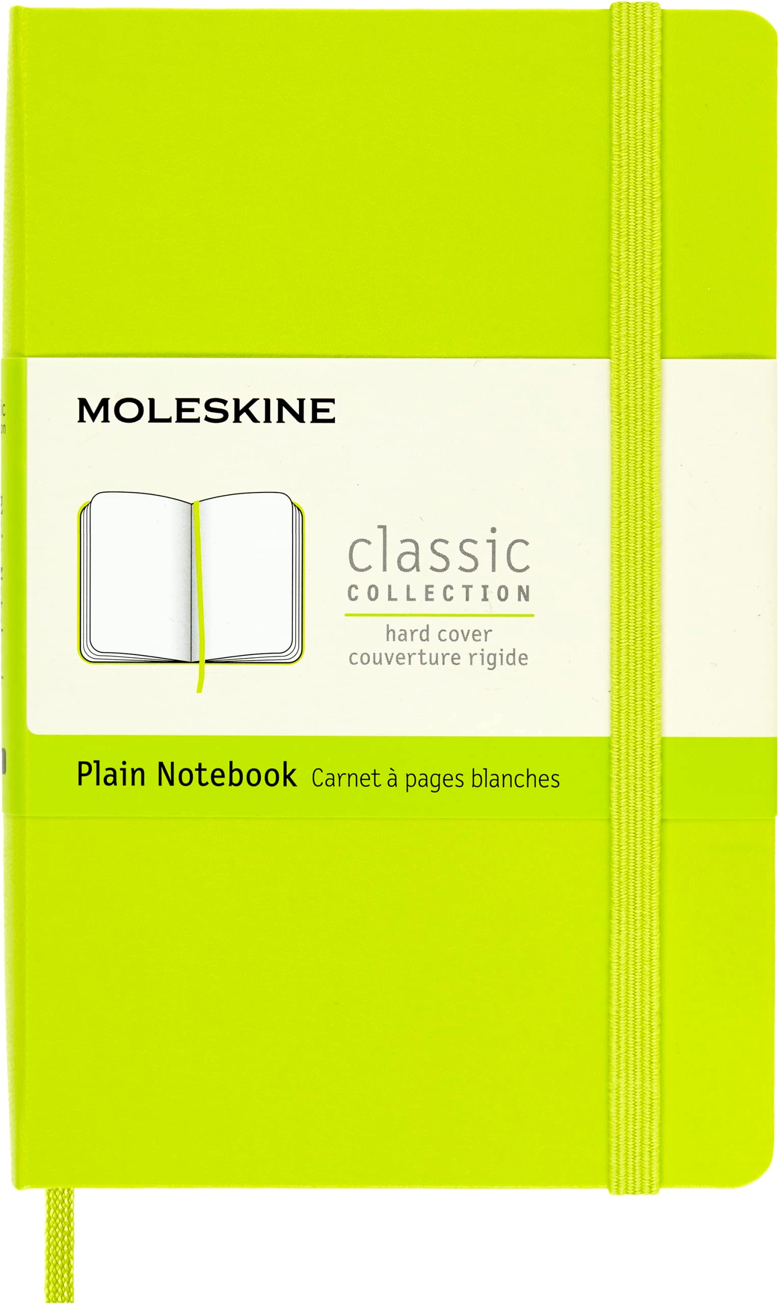 Plain Notebook Pocket Hardcover - Blank 192 Pages