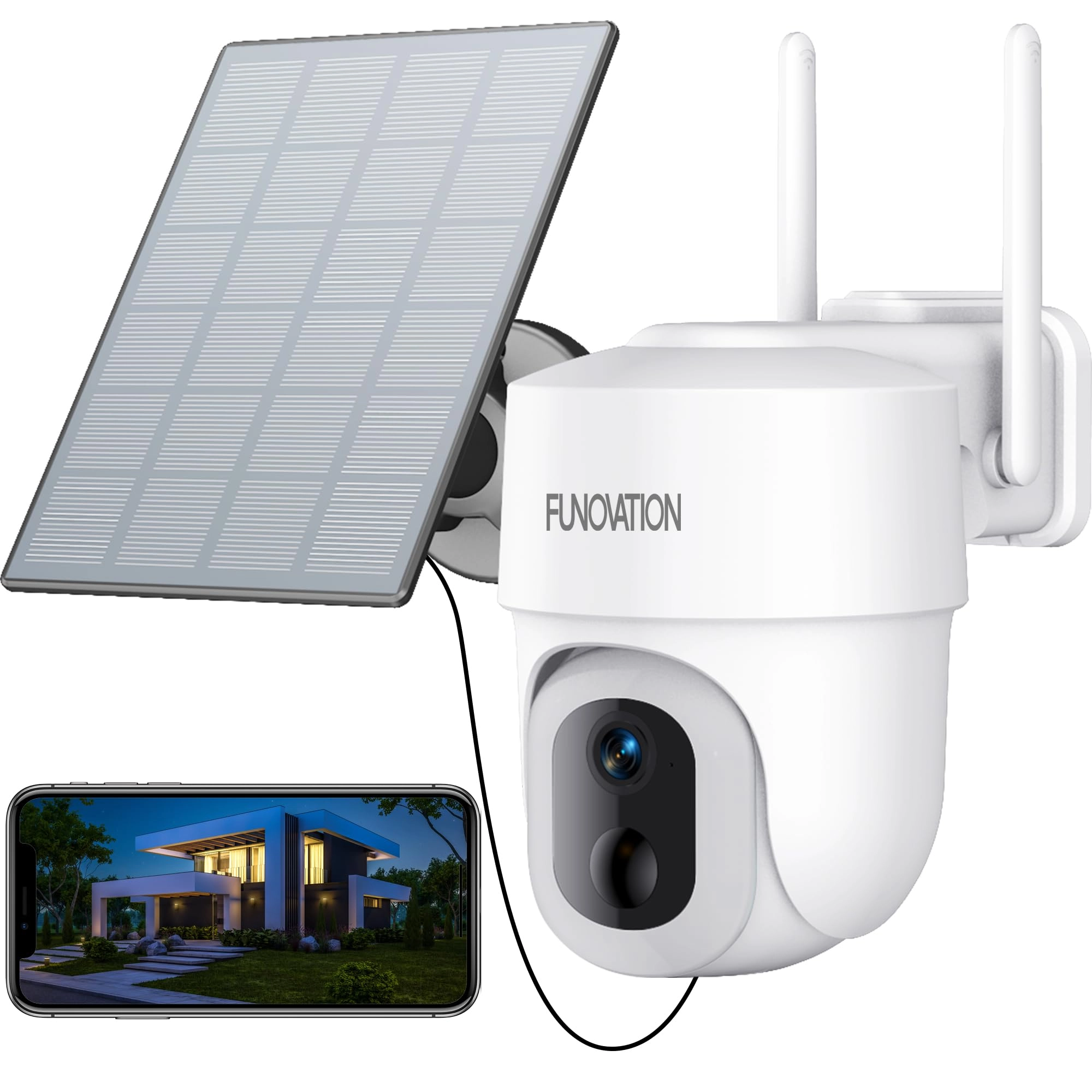 ULOFY Pan/Tilt/Zoom Outdoor Surveillance Camera