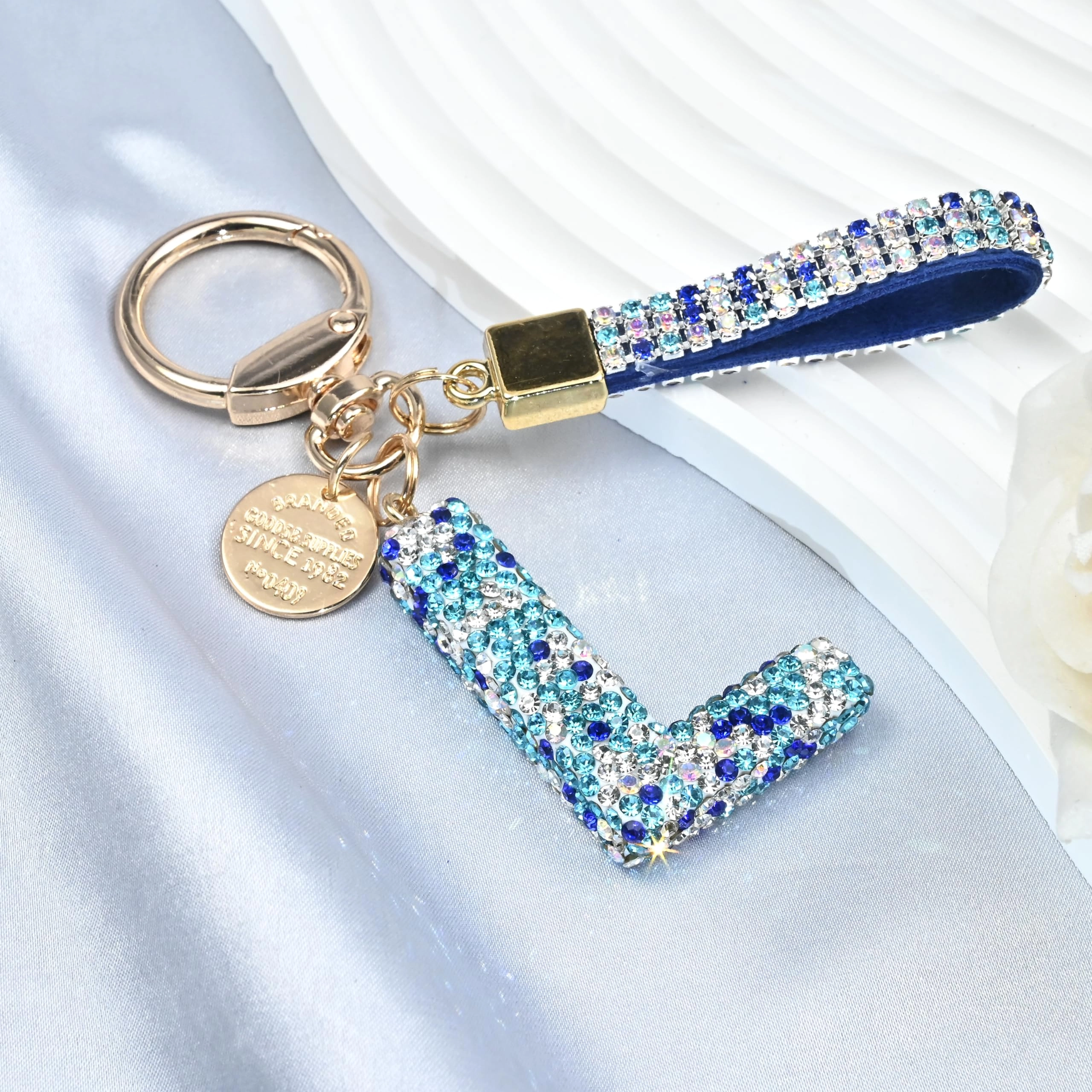 Initial Letter Keychain - Letter