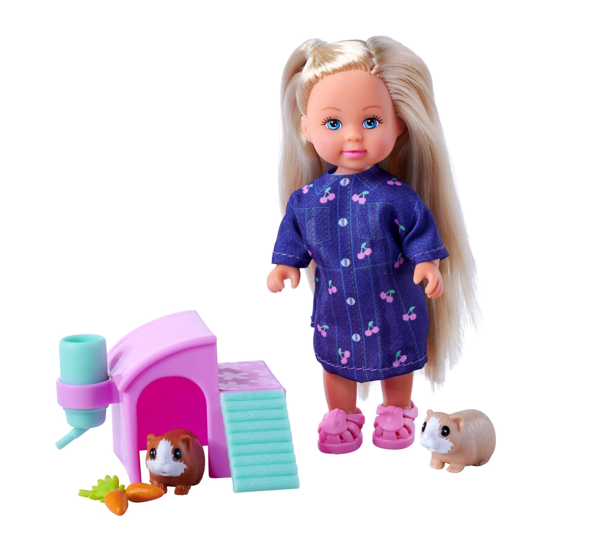 Simba Evi Love Toy Doll - 12 cm Two Guinea Pigs Ages 3+