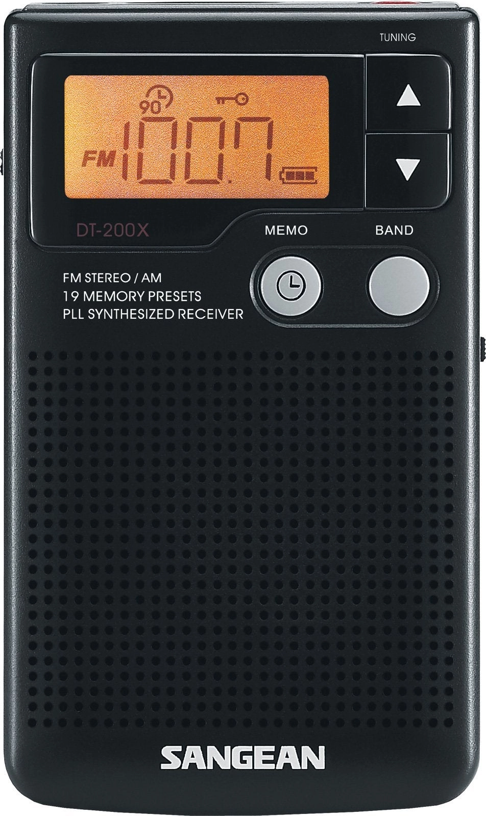 DT-200X - AM/FM Synthesized Pocket Radio