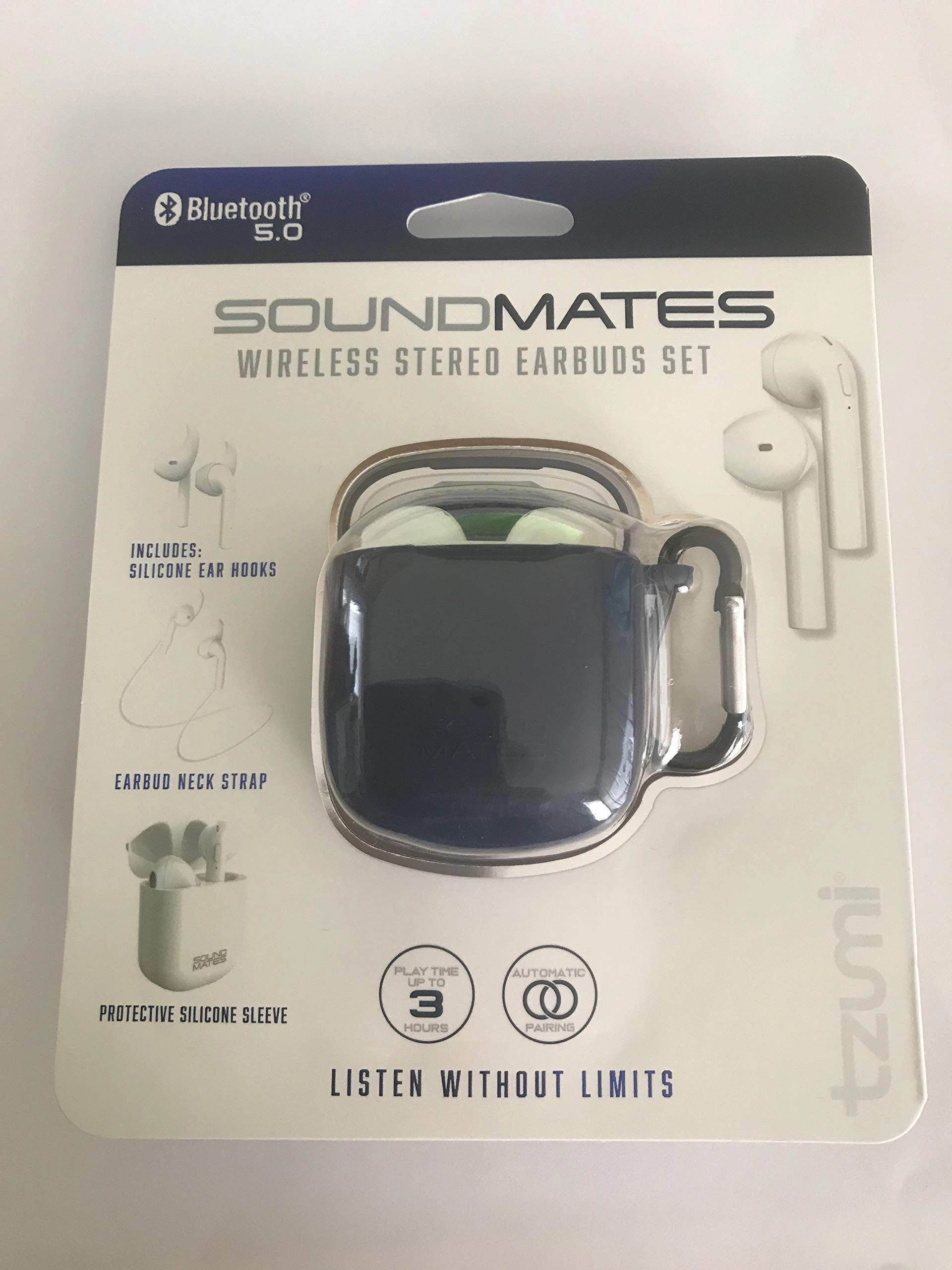 DEEJAYLED Wireless Charging Earbuds Wireless Earbud