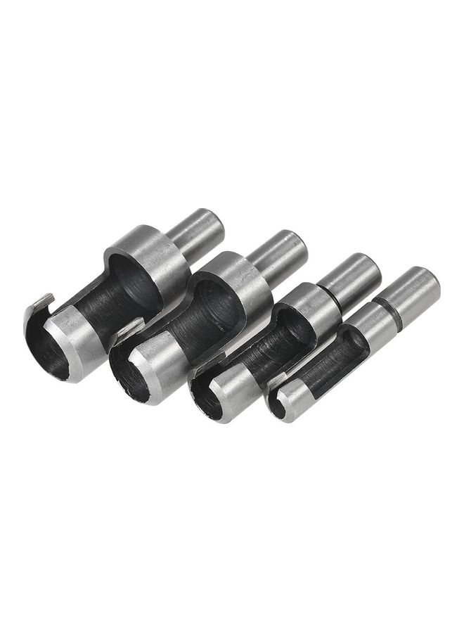 NIBEMINENT Plug Drill Bits - Carbon Steel 4-Piece