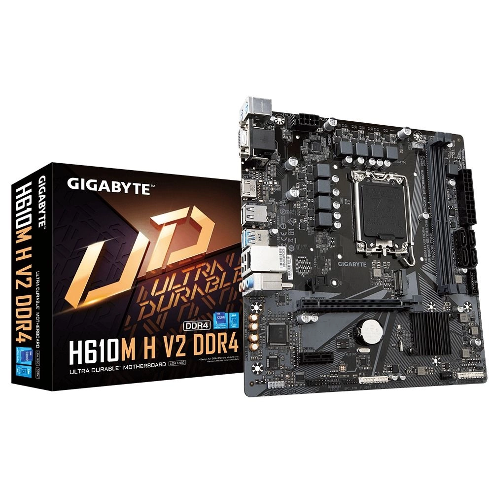 GIGABYTE H610M H V2 - DDR4 3200MHz LGA1700 mATX