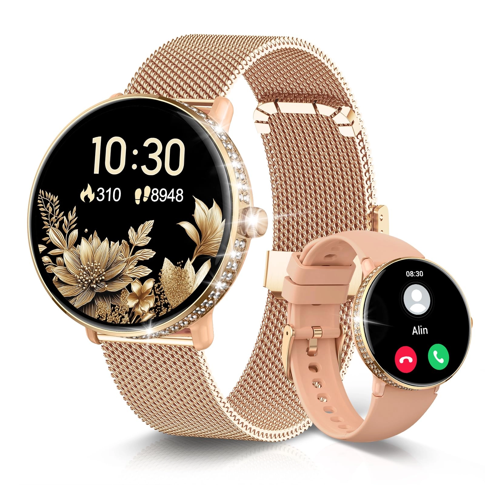 LES FLEURS SP-S76-01G-DE - 1.54 Inch