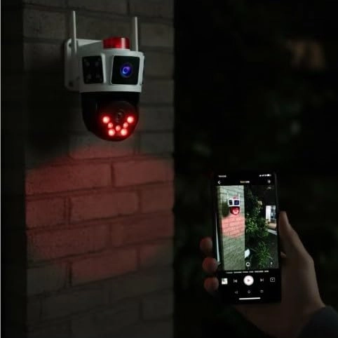 Solar Powered Surveillance Camera 4k