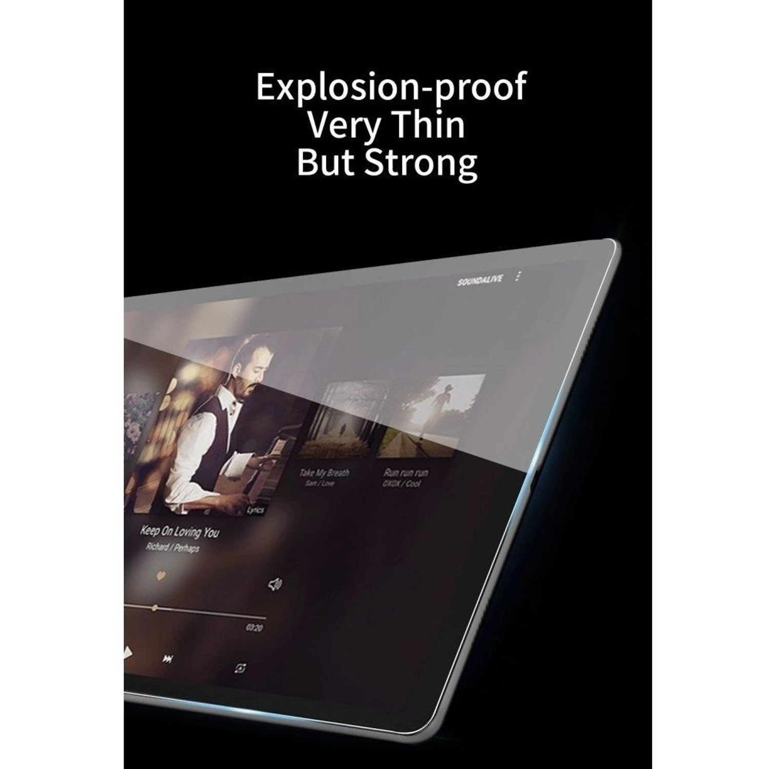 Clear Tempered Glass for iPad Pro 11