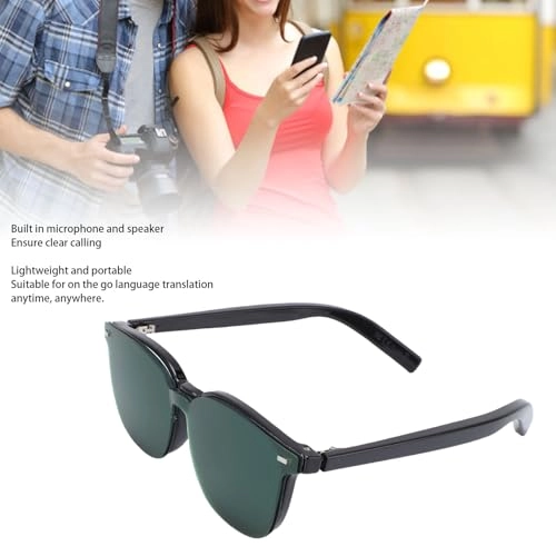 AI Translator Glasses - Bluetooth V5.4 100+ Languages