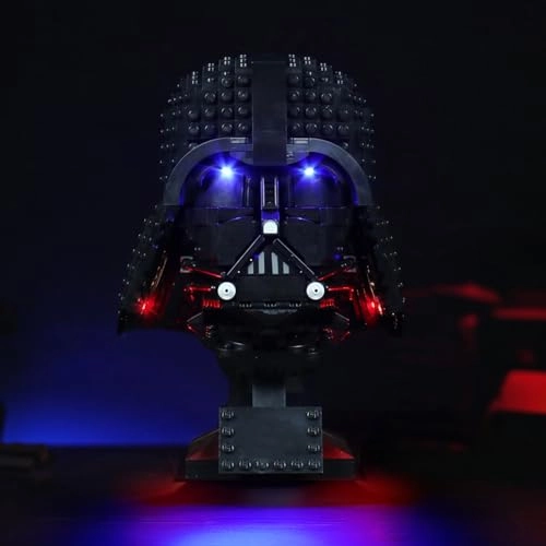 Light Kit for 75304 Darth Vader Helmet - LED USB Battery