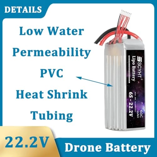 6S Drone Battery - 7200mAh 6800mAh 6500mAh