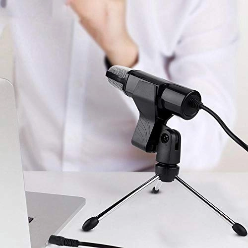 USB Microphone - USB Wired Desktop Tripod Stand Clamp