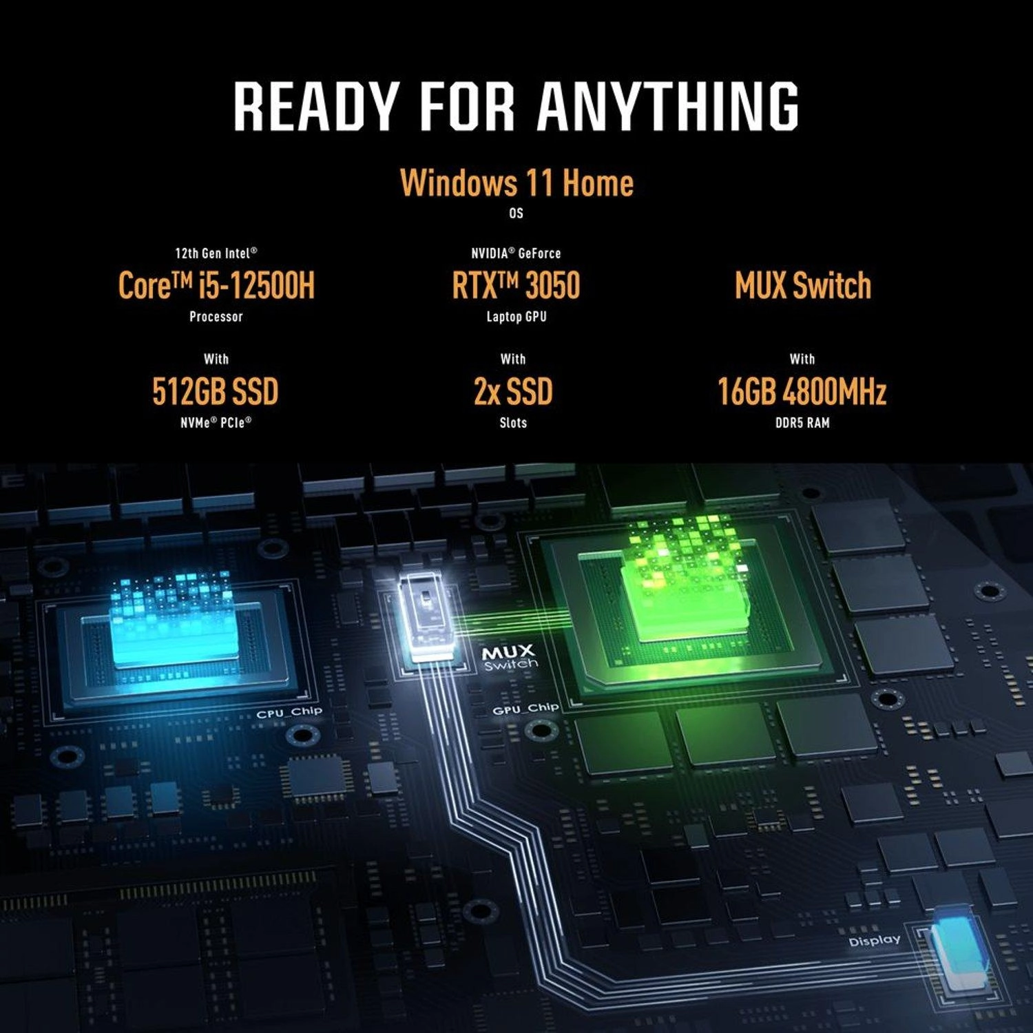 TUF Gaming F17 FX707ZC - 17.3'' Core i5-12500H 16GB DDR4 512GB SSD