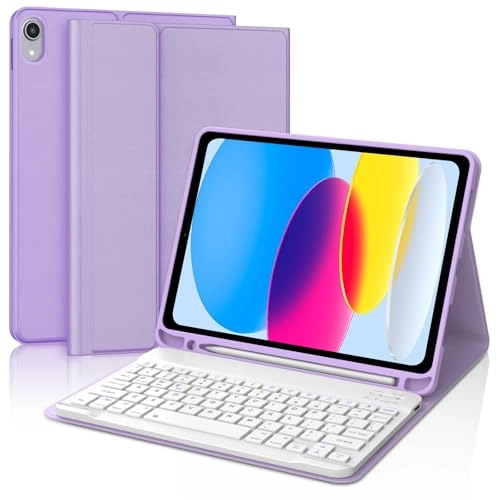 Keyboard Case with Pencil Holder for iPad 10th generation 10.9-inch (2022)