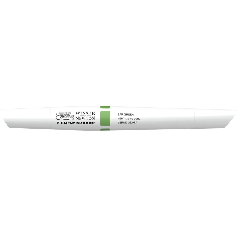 Pigment Graphic Art Marker - Phthalo Blue Light Twin Tip