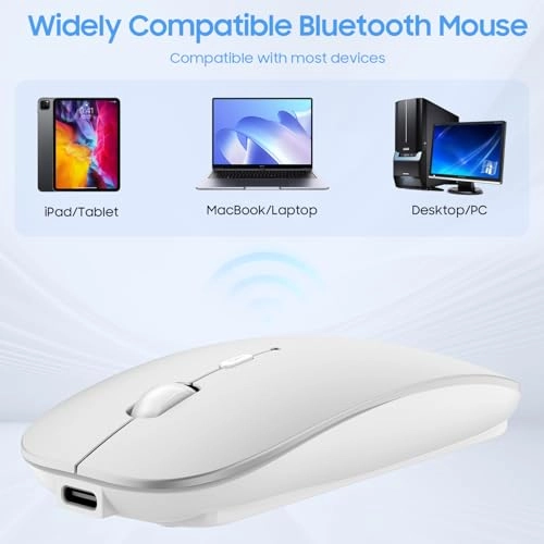 Rechargeable Silent Mouse - Bluetooth