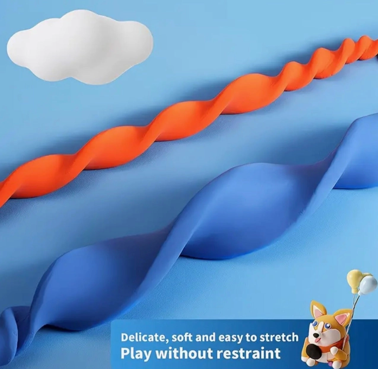 Modeling Clay Set - 36 Colors 3 Tools 36 pcs.