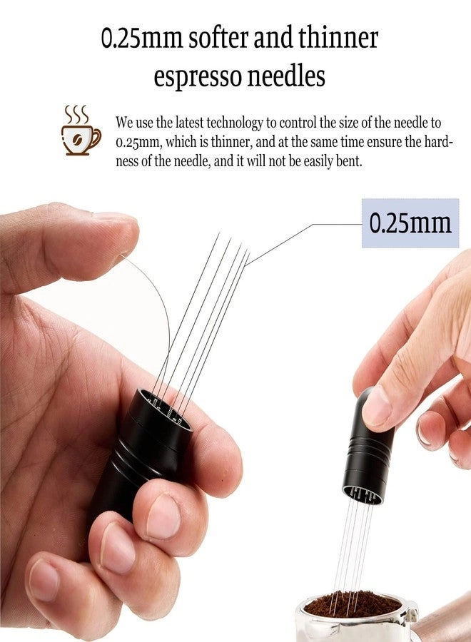 Espresso Tamper + Portafilter accessory set + WDT Tool + Paper Filters - 200pc + Dosing Funnel